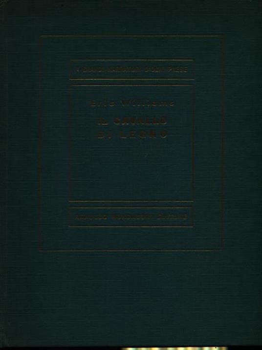 Il cavallo di legno - E. Todd Williams - copertina