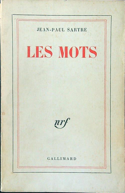 Les mots di: J.Paul Sartre
