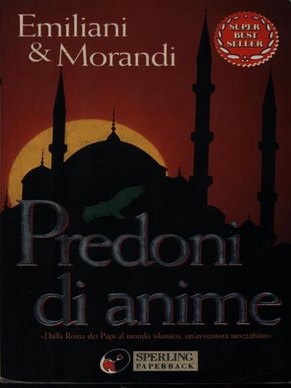 Predoni di anime - Emiliani Morandi - copertina