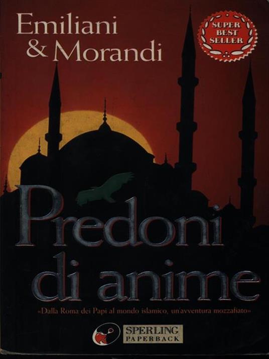 Predoni di anime - Emiliani Morandi - copertina