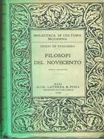 filosofi del novecento
