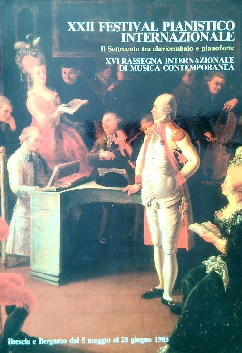 XXII festival pianistico internazionale - Il settecento tra clavicembalo e pianoforte