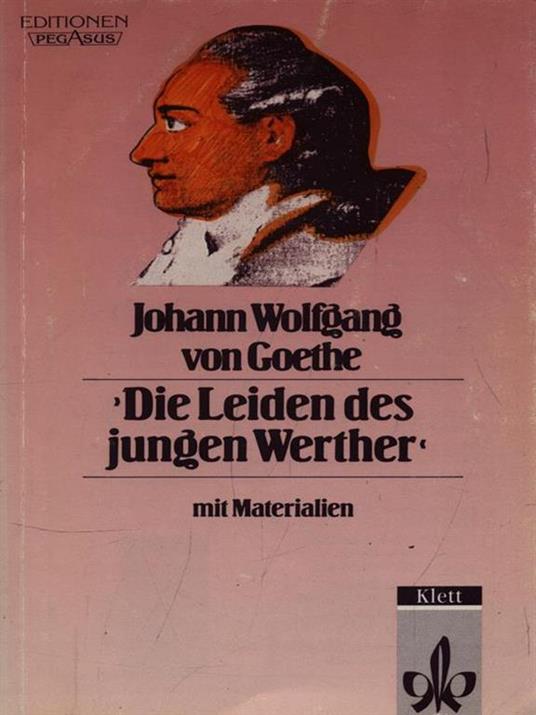 Die Leiden des jungen Werther - copertina