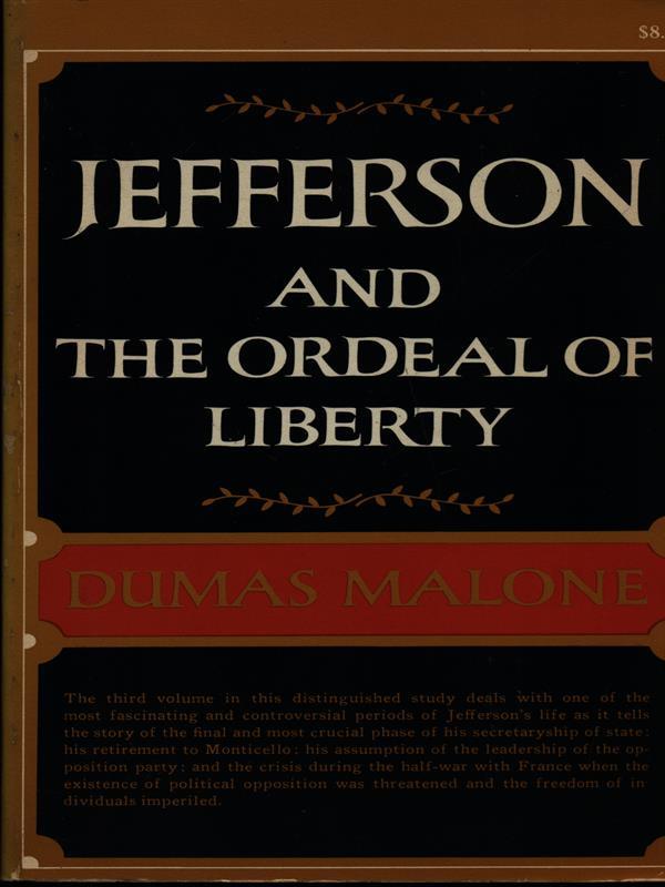 Jefferson and the ordeal of liberty