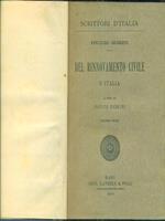 Del rinnovamento civile d'Italia volume terzo