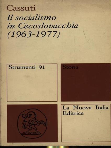 Il socialismo in Cecoslovacchia - copertina