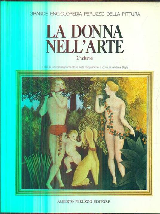 La donna nell'arte. Grande Enciclopedia Peruzzo della Pittura - copertina
