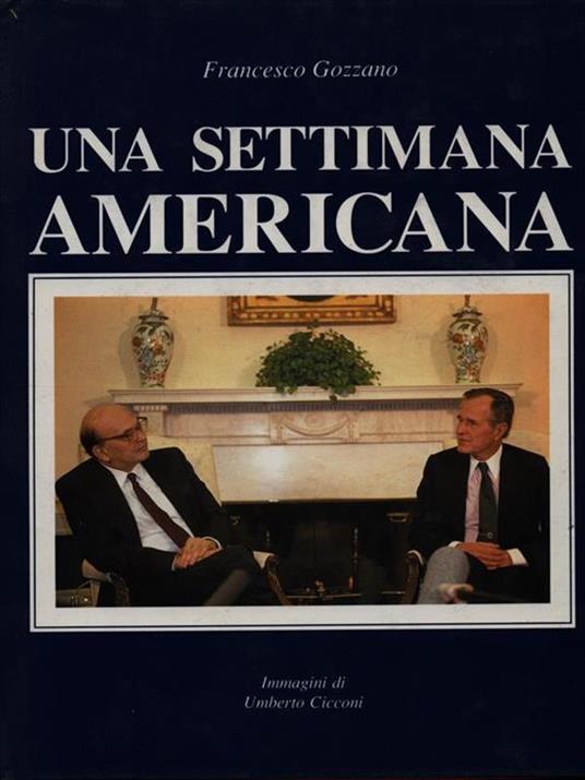 Una settimana americana - Francesco Gozzano - copertina