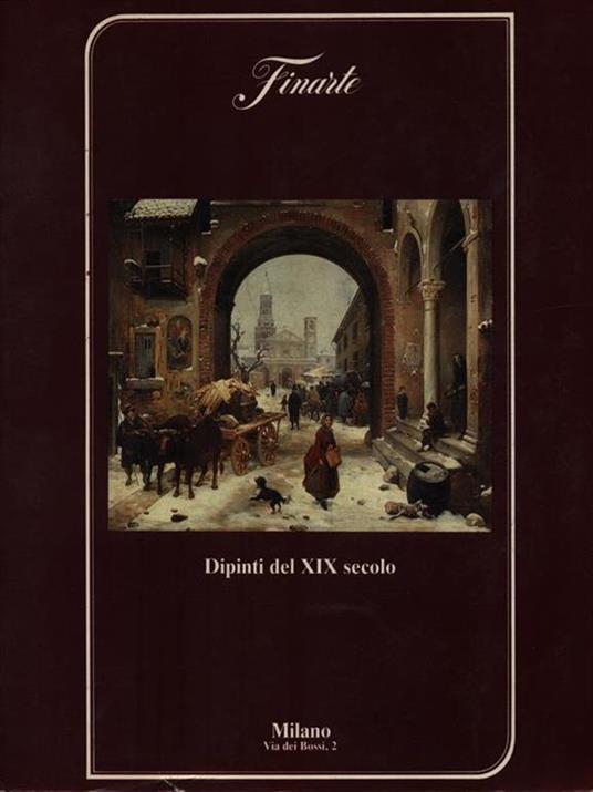 Finarte dipinti del XIX secolo - Asta 578 - copertina