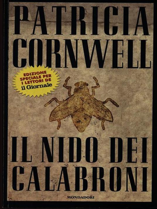 Il nido dei calabroni - Patricia D. Cornwell - copertina