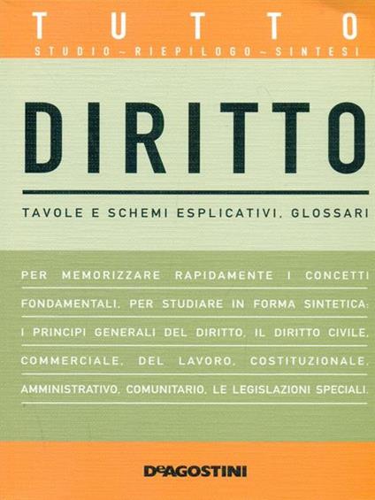 Diritto - copertina
