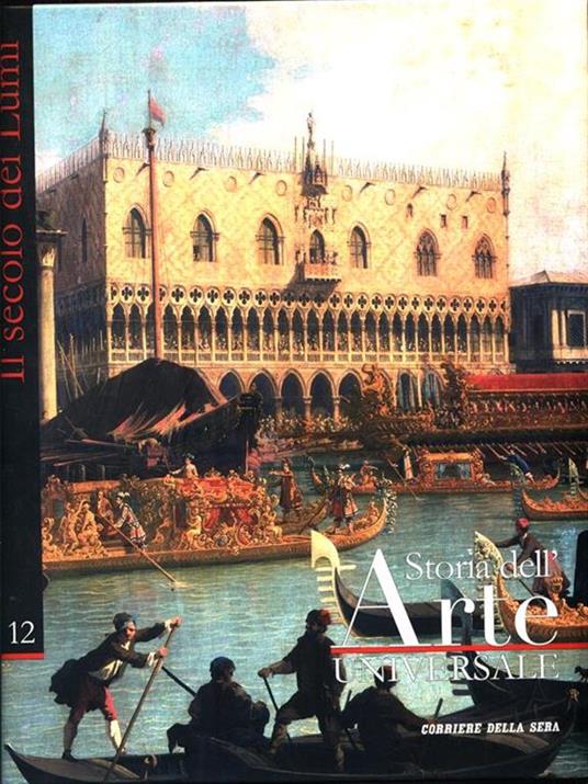 Storia dell'arte universale 12. Il secolo dei lumi - copertina