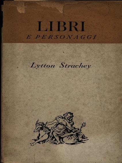 Libri e personaggi - Lytton Strachey - copertina