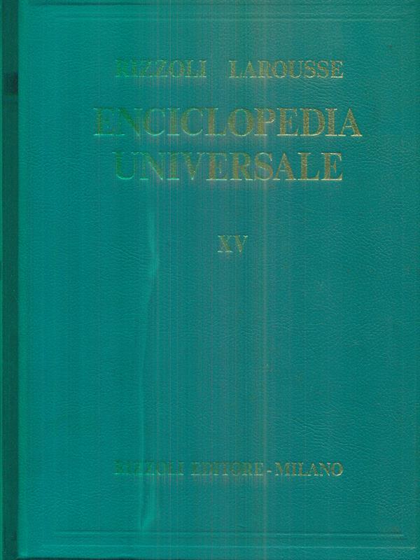 Enciclopedia universale Rizzoli Larousse. completa 15 volumi