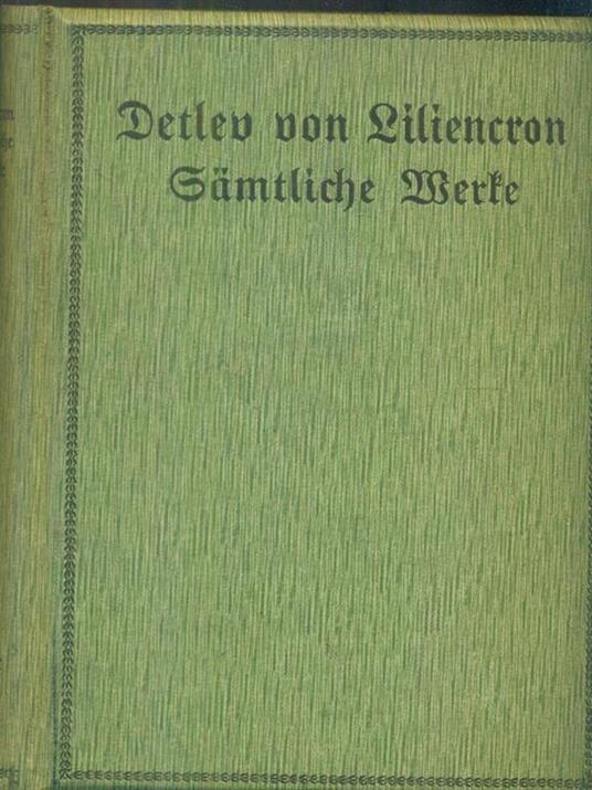 Kampf und Spiele. Der Gesammelten Gedichte Erster Band - copertina