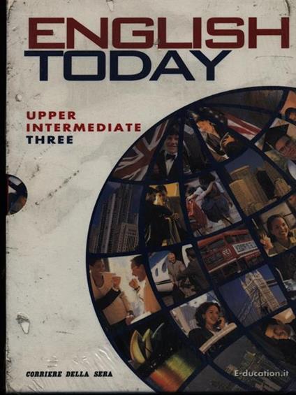 English Today upper intermediate three libro + DVD - copertina