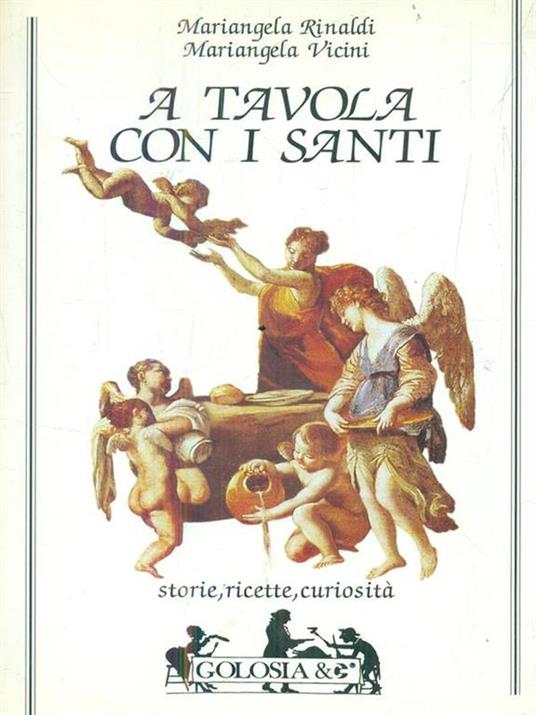 A tavola con i santi - copertina