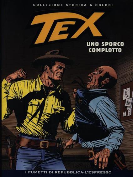 Tex. 179. Uno sporco complotto - copertina