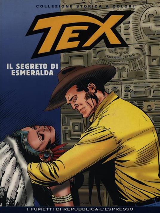 Tex. Il segreto di Esmeralda - Gianluigi Bonelli - copertina