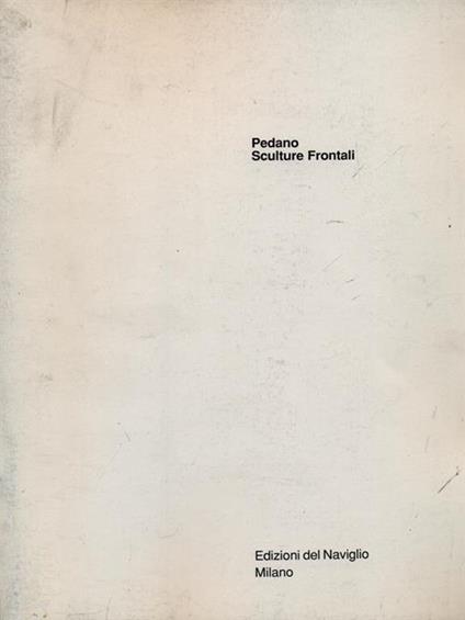 Prdano sculture frontali - copertina