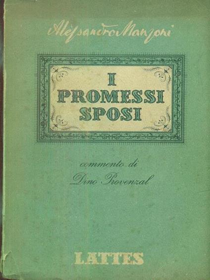 I promessi sposi - Alessandro Manzoni - copertina