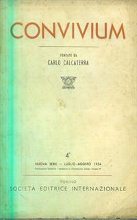 Convivium nuova serie 4 - Luglio-agosto 1954 - 2