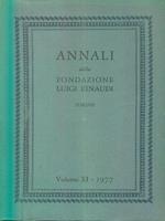 Annali della fondazione Luigi Einaudi XI. 1977