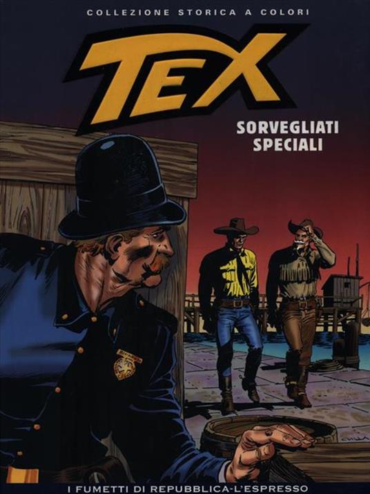 Tex. Sorvegliati speciali - Gianluigi Bonelli - copertina