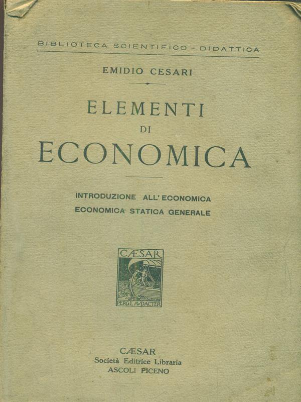 elementi di economica