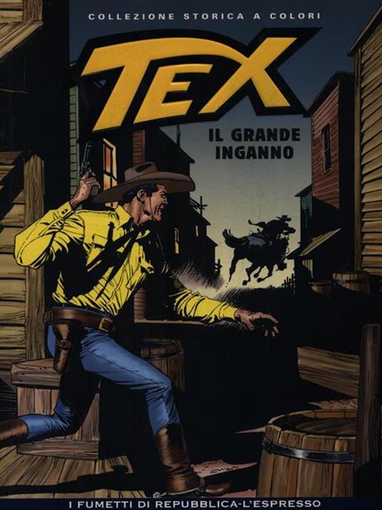 Tex. Il grande inganno - Gianluigi Bonelli - copertina