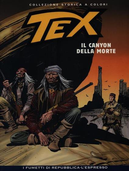Tex 182 Il Canyon della morte - Gianluigi Bonelli - copertina