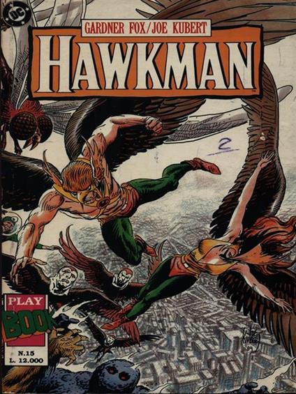 Hawkman N. 15 - Gardener F. Fox - copertina