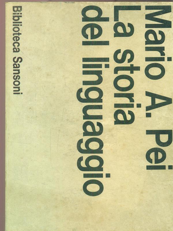 La storia del linguaggio