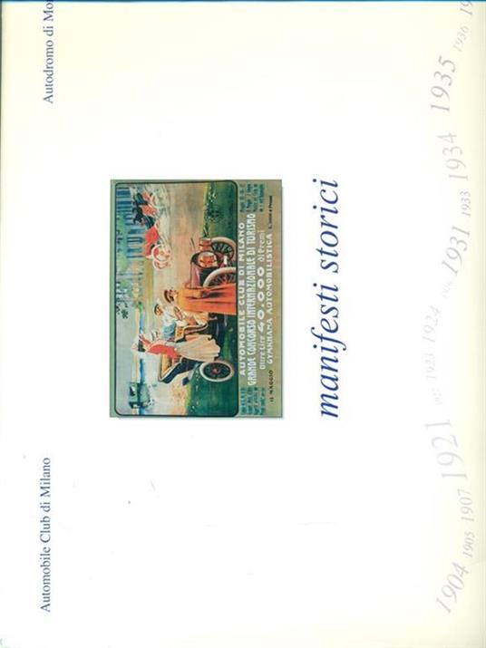 Manifesti storici - copertina