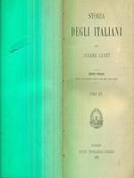 storia degli italiani tomo XV