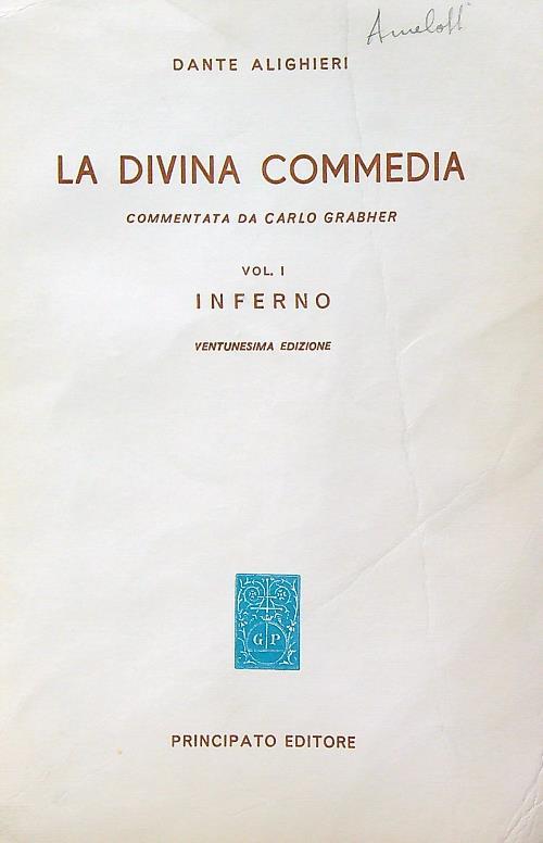 La divina commedia inferno