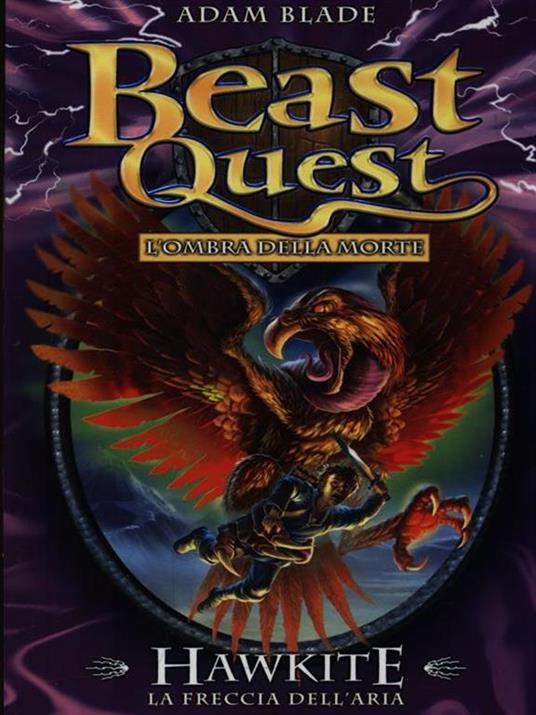 Beast Quest 26. Hawkite - Adam Blade - copertina