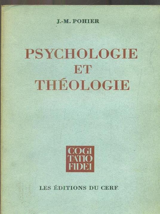 Psychologie et theologie - 3