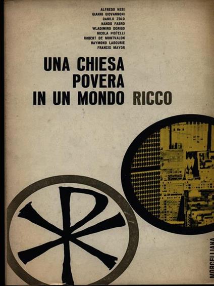 Una chiesa povera in un mondo ricco - copertina