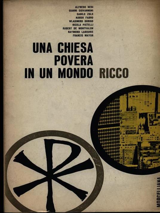 Una chiesa povera in un mondo ricco - copertina