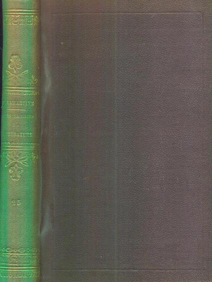 Cours familier de Litterature 25 - copertina