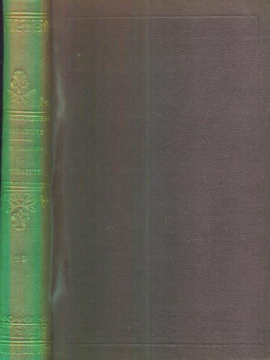 Cours familier de Litterature 25 - copertina