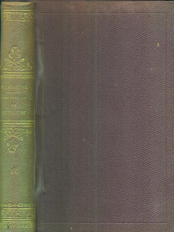 Cours familier de Litterature 16