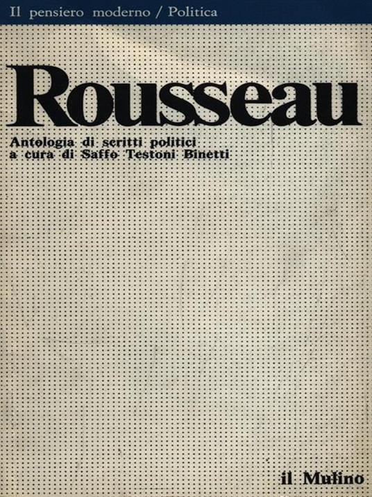 Rousseau - copertina