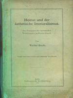 Heinse Und Der Asthetische Immoralismus