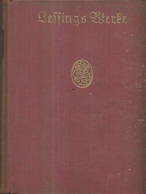 Lessings werke 5-6 - copertina