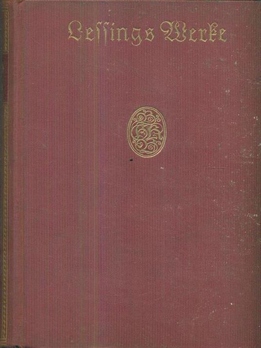 Lessings werke 5-6 - copertina