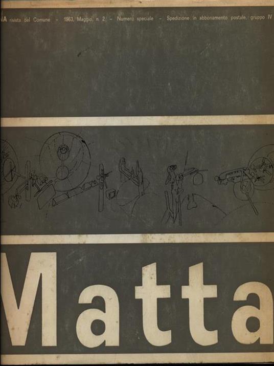 Sebastian Matta - copertina