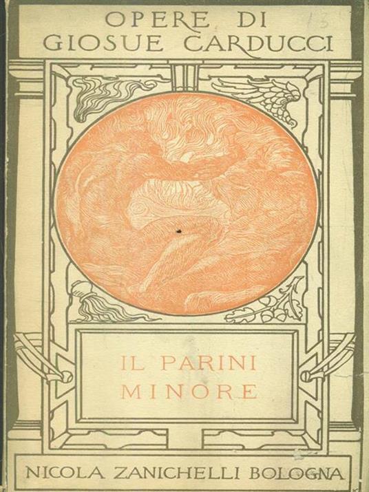 Il Parini minore - Giosuè Carducci - copertina