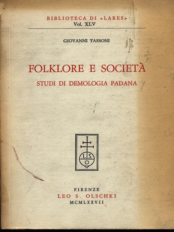 Folklore e società